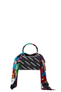 Компактная сумка с принтом и шелковым платком Balenciaga