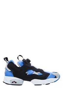 Черно-голубые кроссовки InstaPump Fury OG Reebok