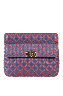 Комбинированная сумка Rockstud Spike Valentino
