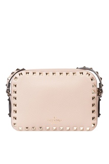 Бежевая сумка Rockstud Valentino
