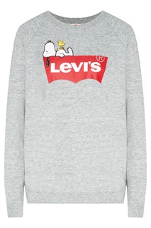 Серый свитшот с принтом Levis®