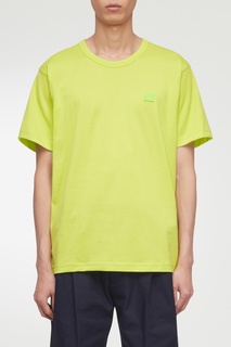Неоново-зеленая футболка Nash Face Acne Studios