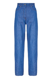 Синие джинсы Dries Van Noten
