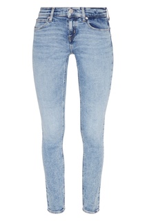 Зауженные голубые джинсы Calvin Klein