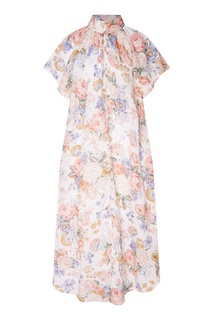 Платье с цветочным принтом Zimmermann