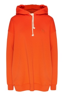 Худи со смайлом красного цвета Acne Studios