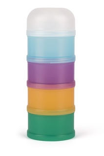 Разноцветный контейнер-дозатор для молока Suavinex