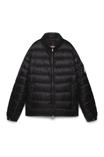 Черная стеганая куртка Moncler