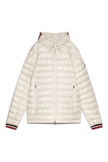 Белая стеганая куртка Moncler