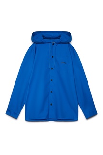 Синяя ветровка с капюшоном Kenzo