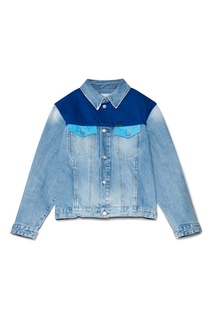 Джинсовая куртка на кокетке Calvin Klein Jeans
