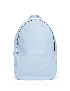 Голубой кожаный рюкзак Ultra Soft Isaac Reina