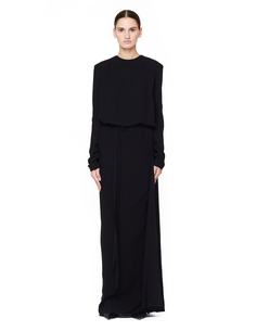 Платье в пол с длинным рукавом Haider Ackermann