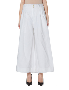 Белые широкие брюки Comme DES GarÇons
