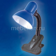 Настольная лампа офисная TLI-222 Light Blue E27 Uniel