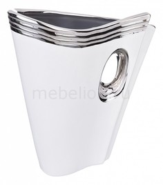 Ваза настольная (18x9.5x22 см) Серебряная коллекция 699-191