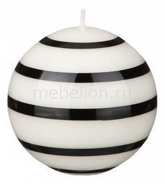 Свеча декоративная (10 см) Black & white 348-564