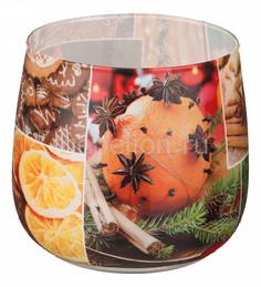 Свеча декоративная (6x7 см) Christmas time 348-438