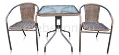 Набор уличный Асоль-2А TLH-037AR2/060SR-60х60 Cappuccino 2Pcs Afina