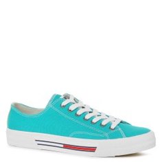 Кеды TOMMY JEANS EN0EN00590 зелено-голубой
