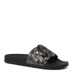 Шлепанцы CASADEI 2M444M020 темно-серый