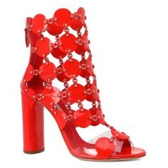 Ботильоны CASADEI 1L413M100 красный