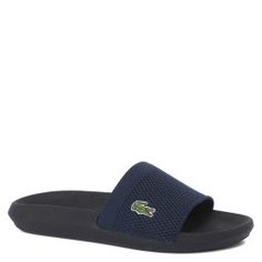 Шлепанцы LACOSTE CFA0004 CROCO SLIDE 219 1 US темно-синий