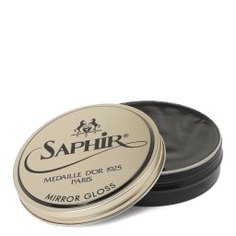 Крем для обуви SAPHIR MIRROR GLOSS черный