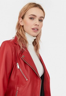 Куртка кожаная Stradivarius