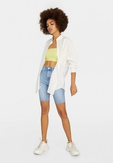 Шорты джинсовые Stradivarius