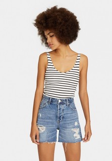 Шорты джинсовые Stradivarius