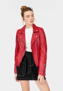 Куртка кожаная Stradivarius