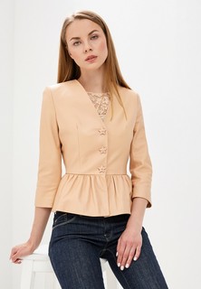 Куртка кожаная Elisabetta Franchi