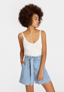 Шорты джинсовые Stradivarius