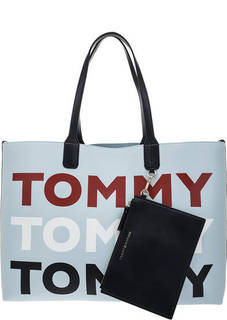 Вместительная сумка с логотипом бренда Tommy Hilfiger