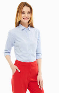 Приталенная рубашка из хлопка Tommy Hilfiger