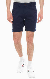 Синие хлопковые шорты Tommy Jeans