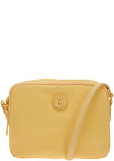 Маленькая текстильная сумка с узким плечевым ремнем Tommy Hilfiger