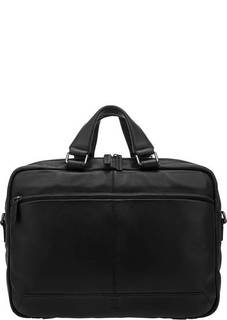 Кожаная сумка с двумя отделами Sergio Belotti