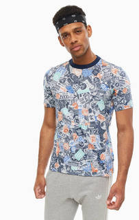 Футболка из хлопка с короткими рукавами Adidas Originals