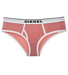 Хлопковые трусы-шорты кораллового цвета Diesel