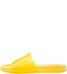 Желтые полупрозрачные шлепанцы S.Oliver