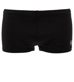 Купальные плавки с принтом и нашивкой EA7