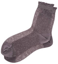 Сиреневые носки из вискозы Collonil