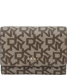 Ключница с монограммой бренда Dkny