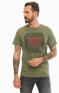 Хлопковая футболка с короткими рукавами Jack & Jones