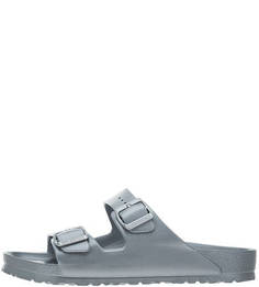 Серые пляжные шлепанцы с регулируемыми ремешками Birkenstock