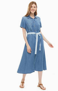 Платье-рубашка с нагрудным карманом Kocca