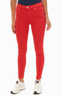 Укороченные красные джинсы скинни Nora Tommy Jeans