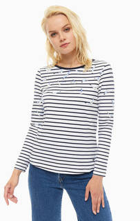 Хлопковая футболка в полоску Barbour